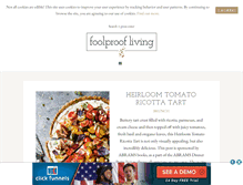 Tablet Screenshot of foolproofliving.com